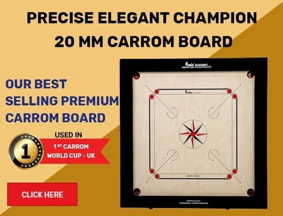 Precise Elegant Champion 20 MM Carrom Board