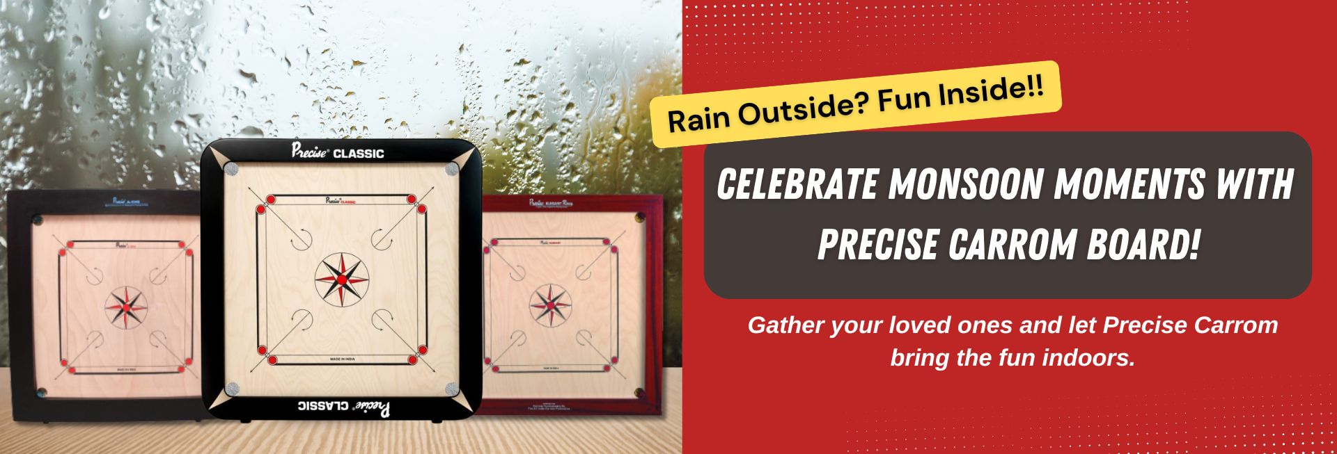 Precise NXT Genration Champion Classic Carrom Boards